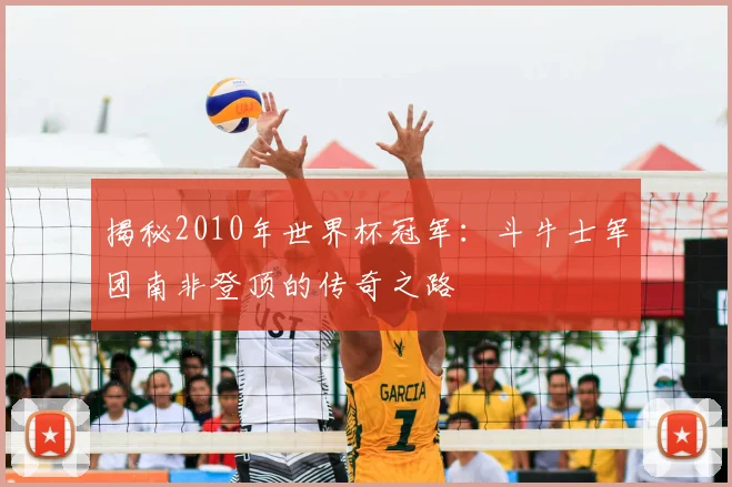 揭秘2010年世界杯冠军：斗牛士军团南非登顶的传奇之路